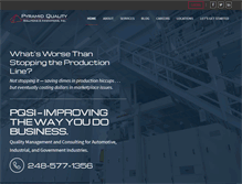 Tablet Screenshot of pqsiinc.com